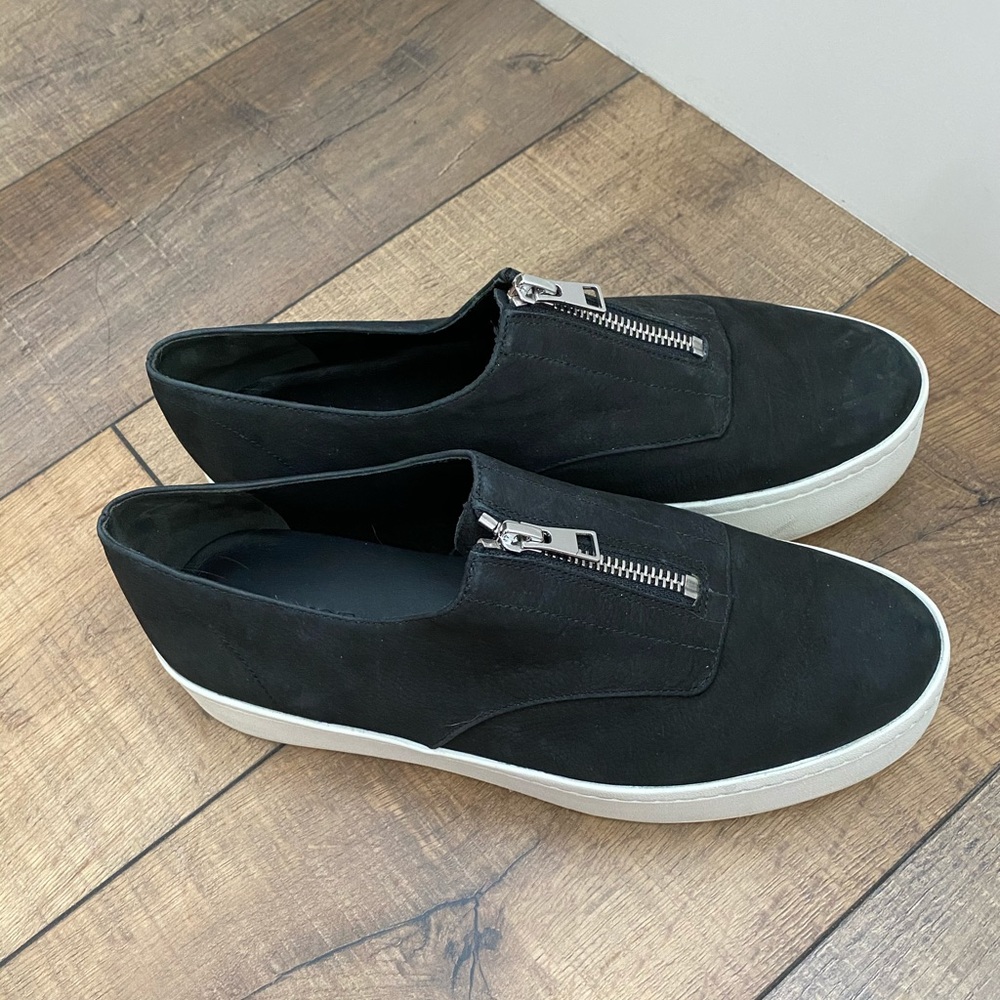 VINCE platform suede sneakers - Picture 4 of 10